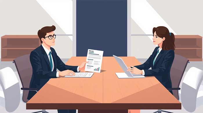 جملات تاثیر گذار در مصاحبه کاری+ 20 تای برتر و جدید