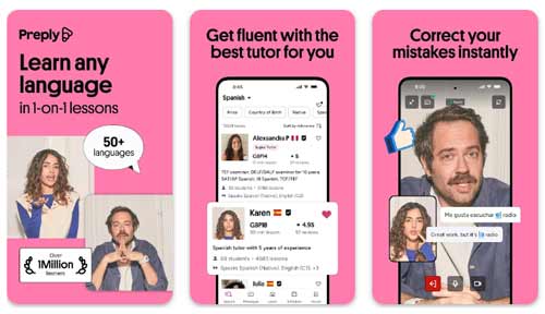 اپلیکیشن پرپرلی Preply