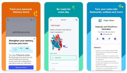 آموزش زبان اپلیکیشن کوییز لت Quizlet