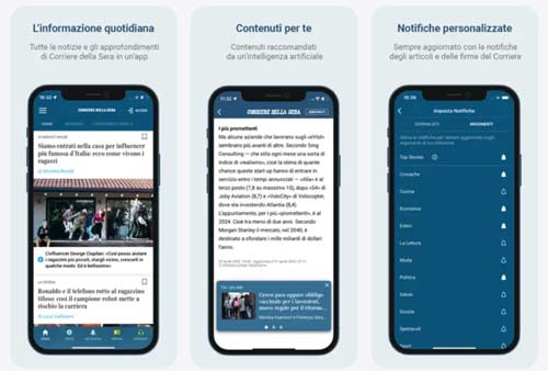 دانلود اپلیکیشن Corriere della Sera (کریر دلا سرا)